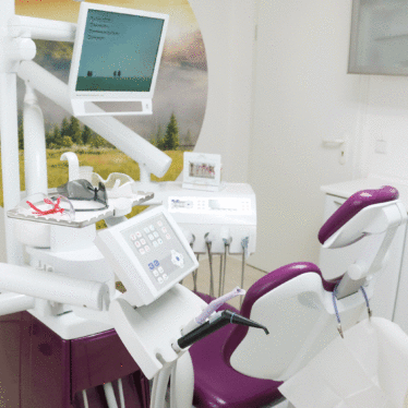 Praxisräume Behandlungsraum 2 Zahnwohlpraxis Wollgramm